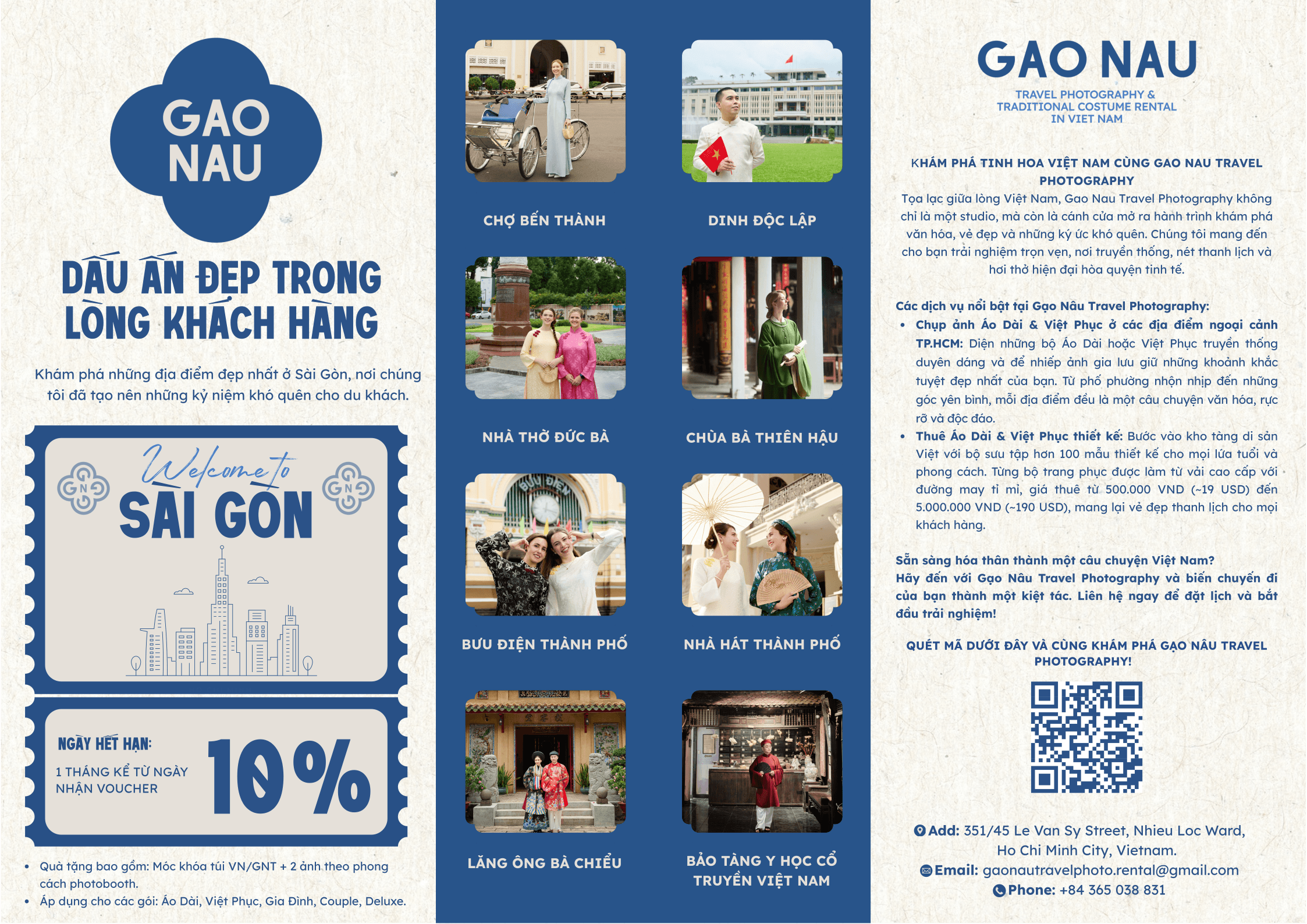 Gao Nau Travel brochure front side